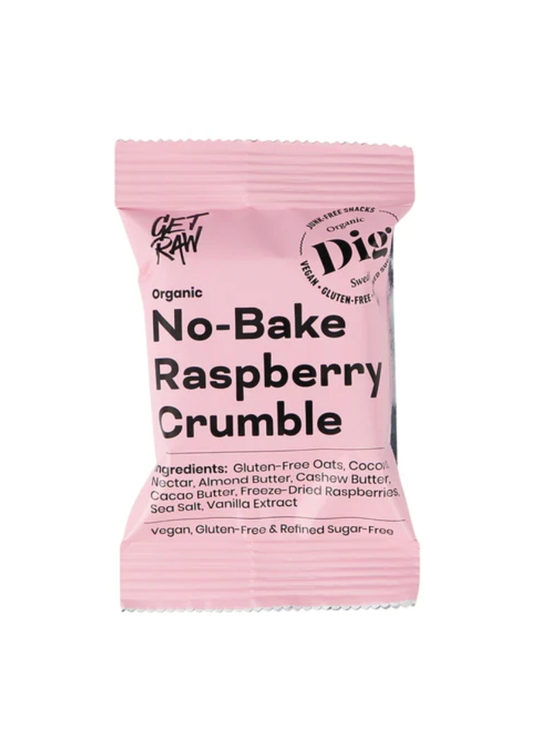 Himbeer Crumble – Bio-Hygge-Snack, vegan & glutenfrei, 35 g (DIG) – Bild 2