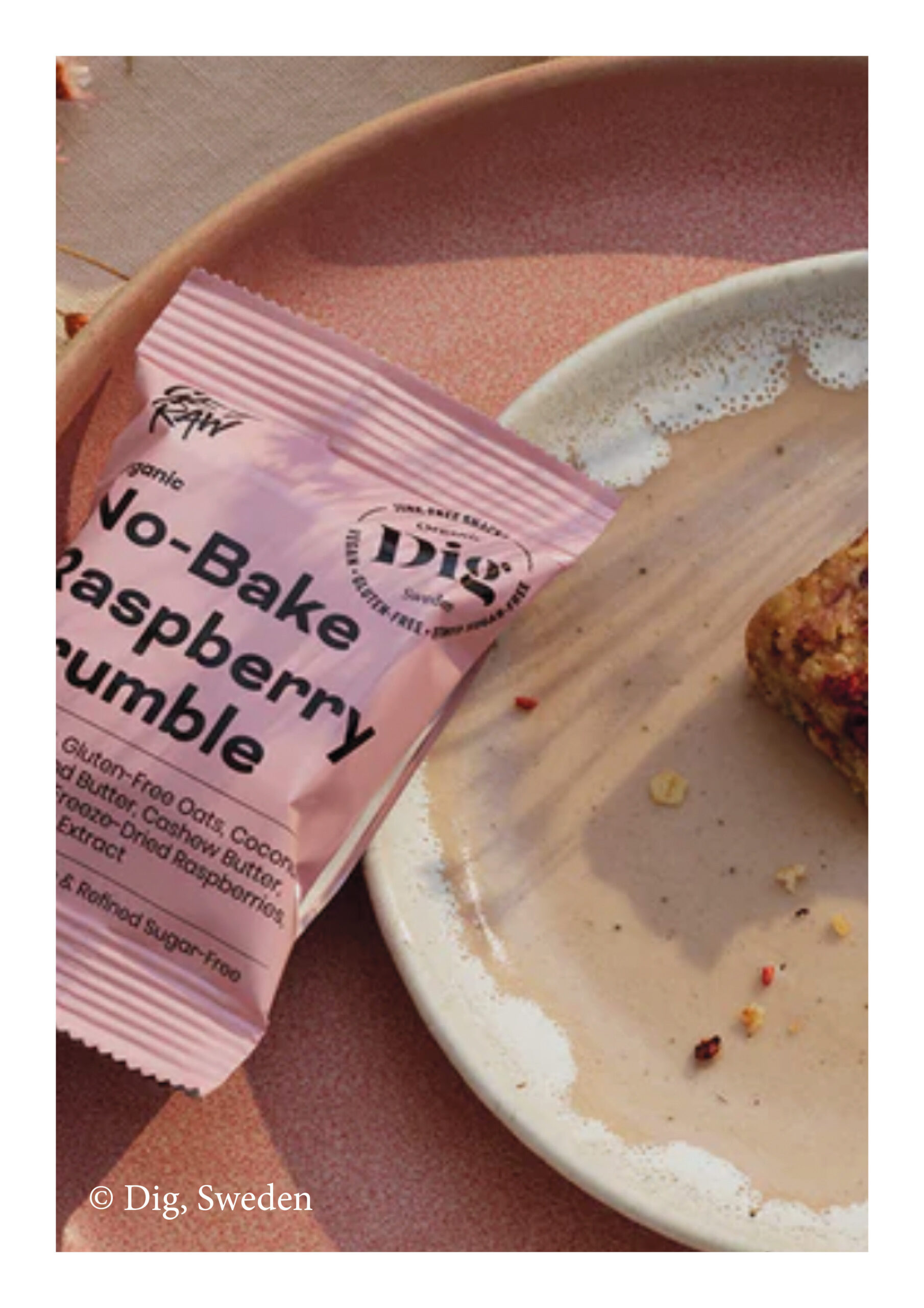 Himbeer Crumble – Bio-Hygge-Snack, vegan & glutenfrei, 35 g (DIG) – Bild 3